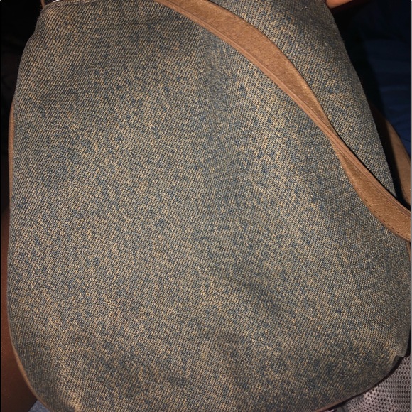 Faded denim wash jean purse - Picture 6 of 6